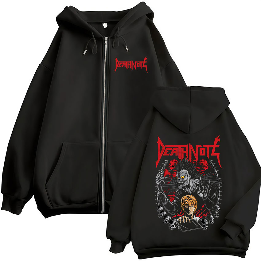Men'S Fashion Light Jacket - Японское аниме Death Note: толстовки с