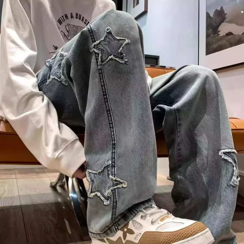 Men'S Fashion With Baggy Jeans - Новые мужские модные мешковатые джинсы со
