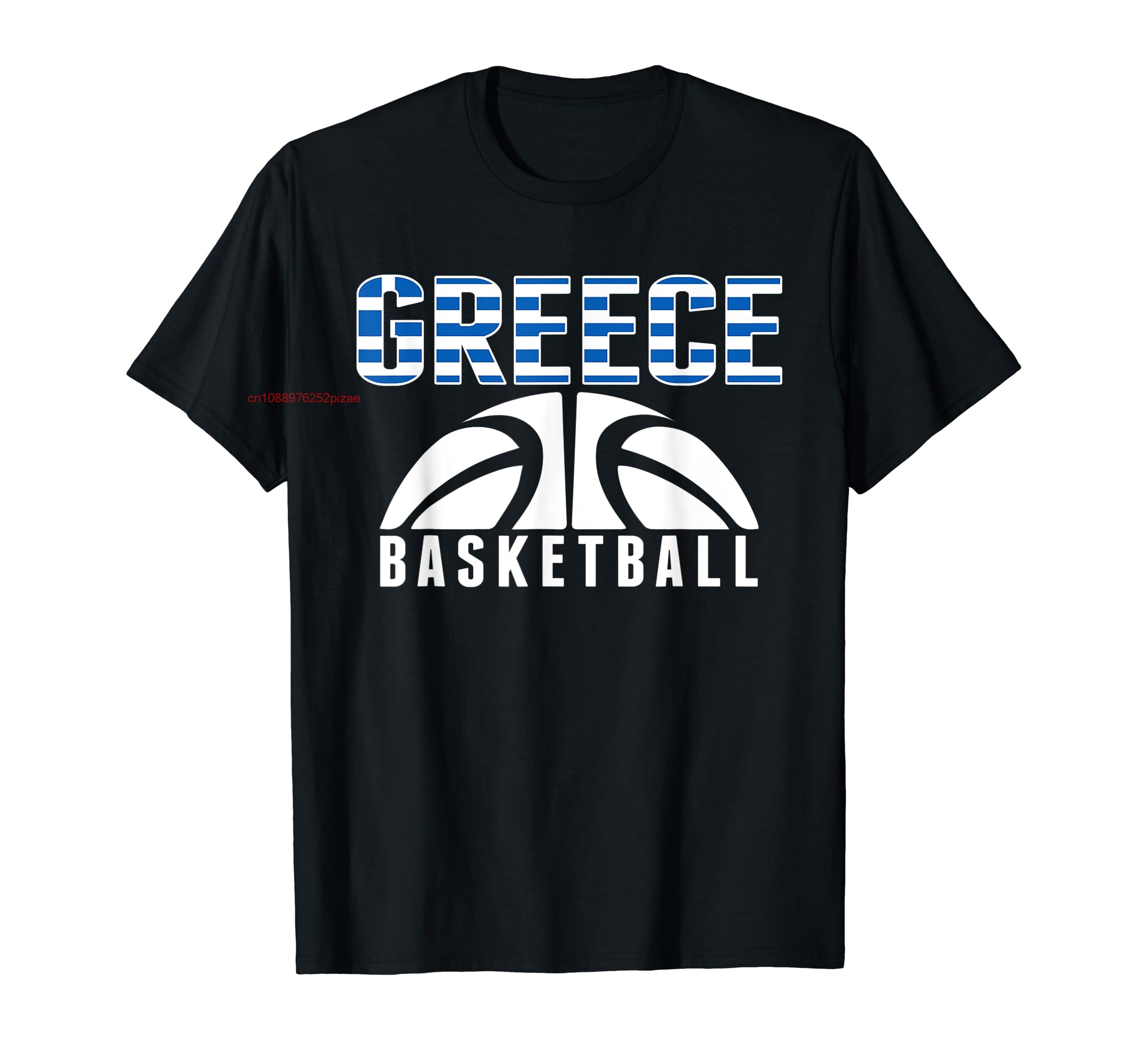 Men'S Fashion Greece - 100% хлопок, греческая футболка для любителей
