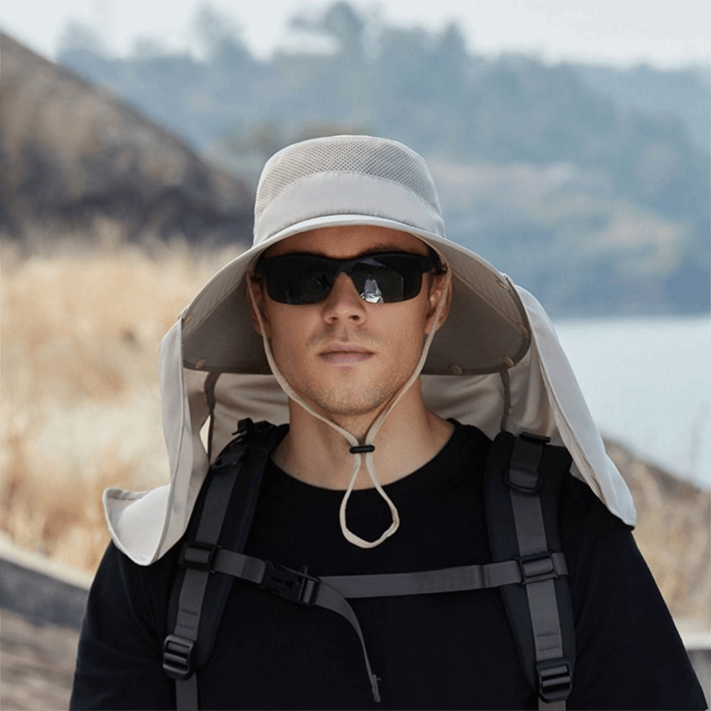 Men'S Fashion With Hat - Модная мужская солнцезащитная шляпа с широкими