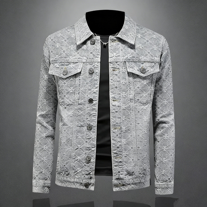 Men'S Fashion Light Jacket - Мужская джинсовая куртка в американском стиле,
