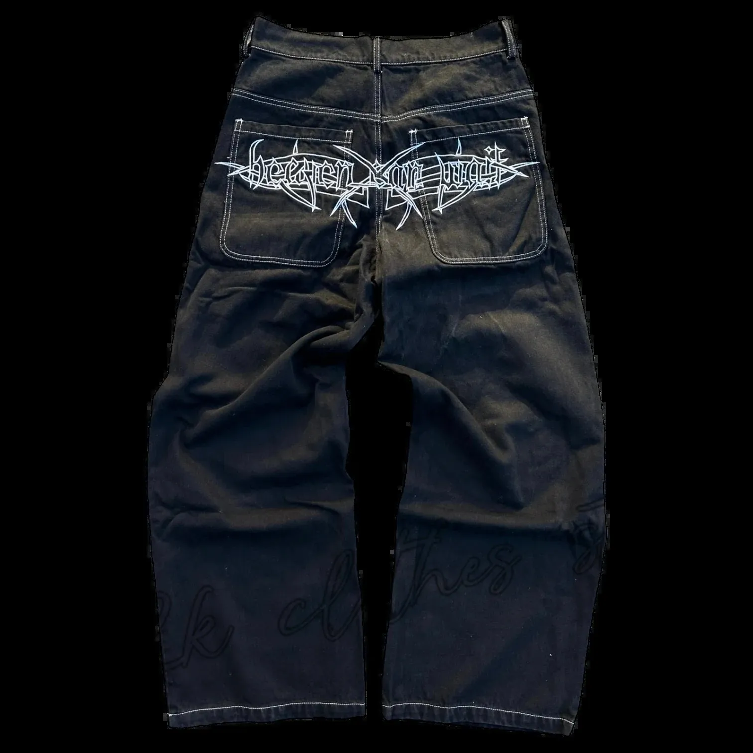2024 новые джинсы с принтом, м – обзор и цена Men'S Fashion With Baggy Jeans