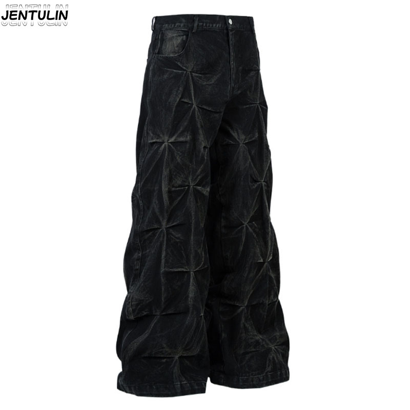 Y2K Эстетика Новый узор Вышивк – обзор и цена Men'S Fashion With Baggy Jeans