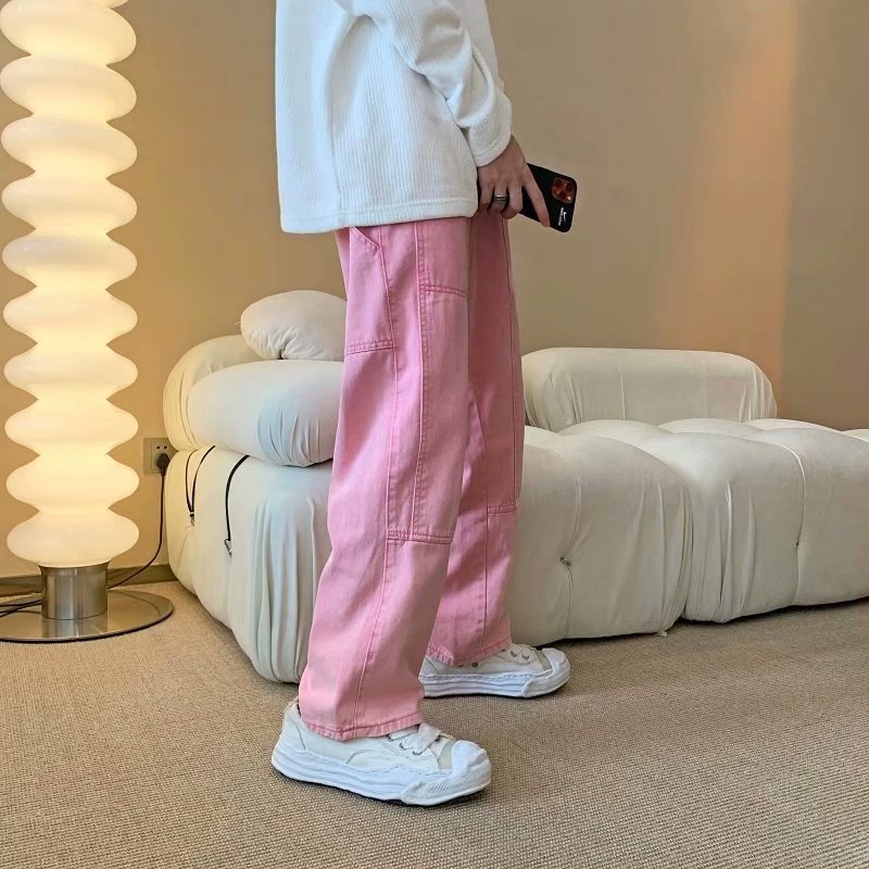 Новые модные розовые свободные – обзор и цена Men'S Fashion With Baggy Jeans