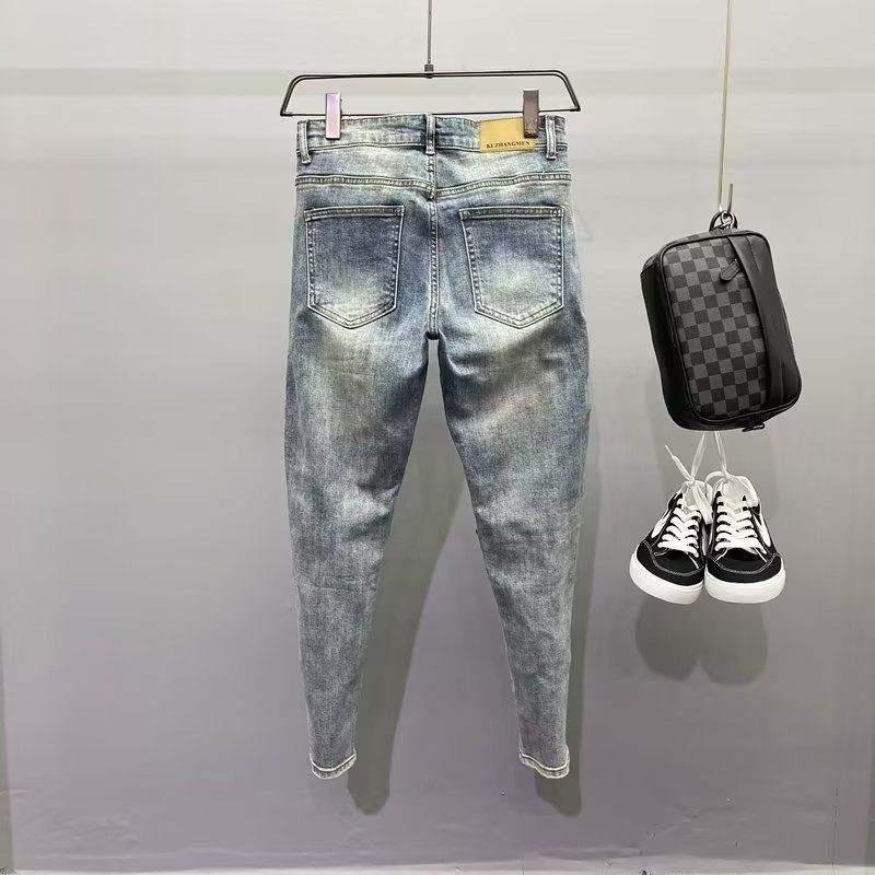 Новинка 2025 года, винтажные с – обзор и цена Skinny Jeans Ripped