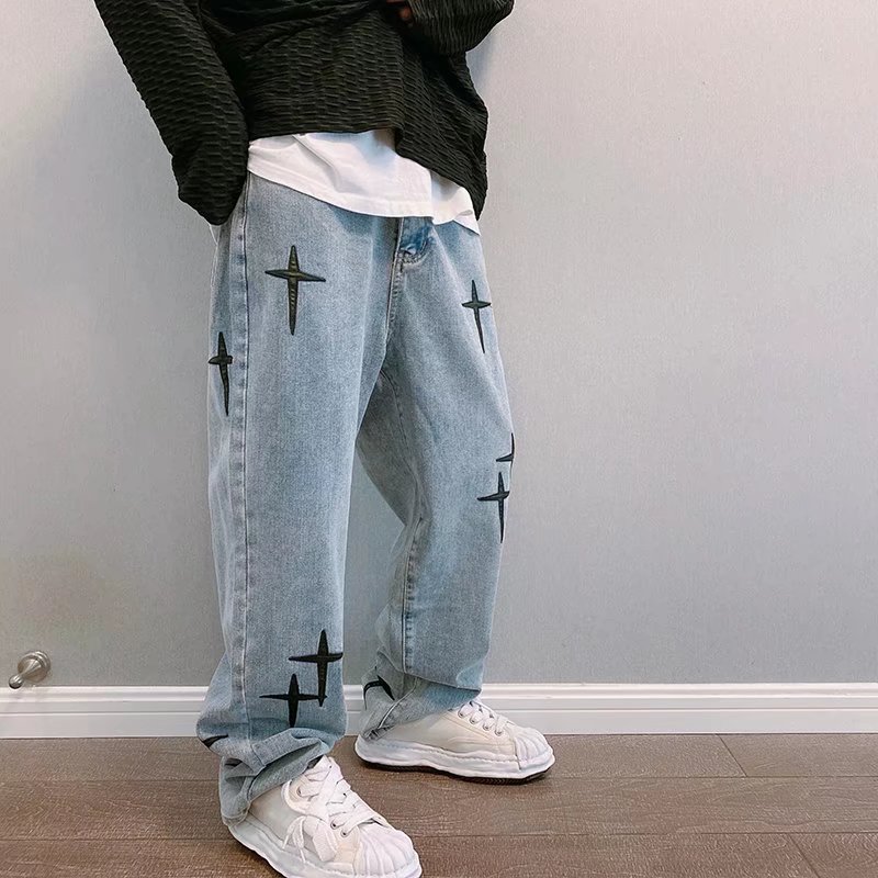 Мужские джинсы с принтом, нови – обзор и цена Men'S Fashion With Baggy Jeans