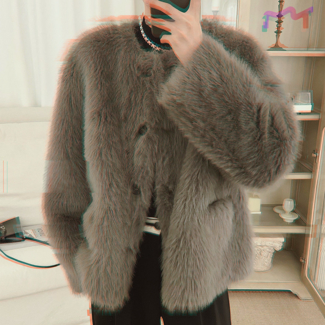 Корейская мужская шуба из иску – обзор и цена Men'S Fashion Light Jacket