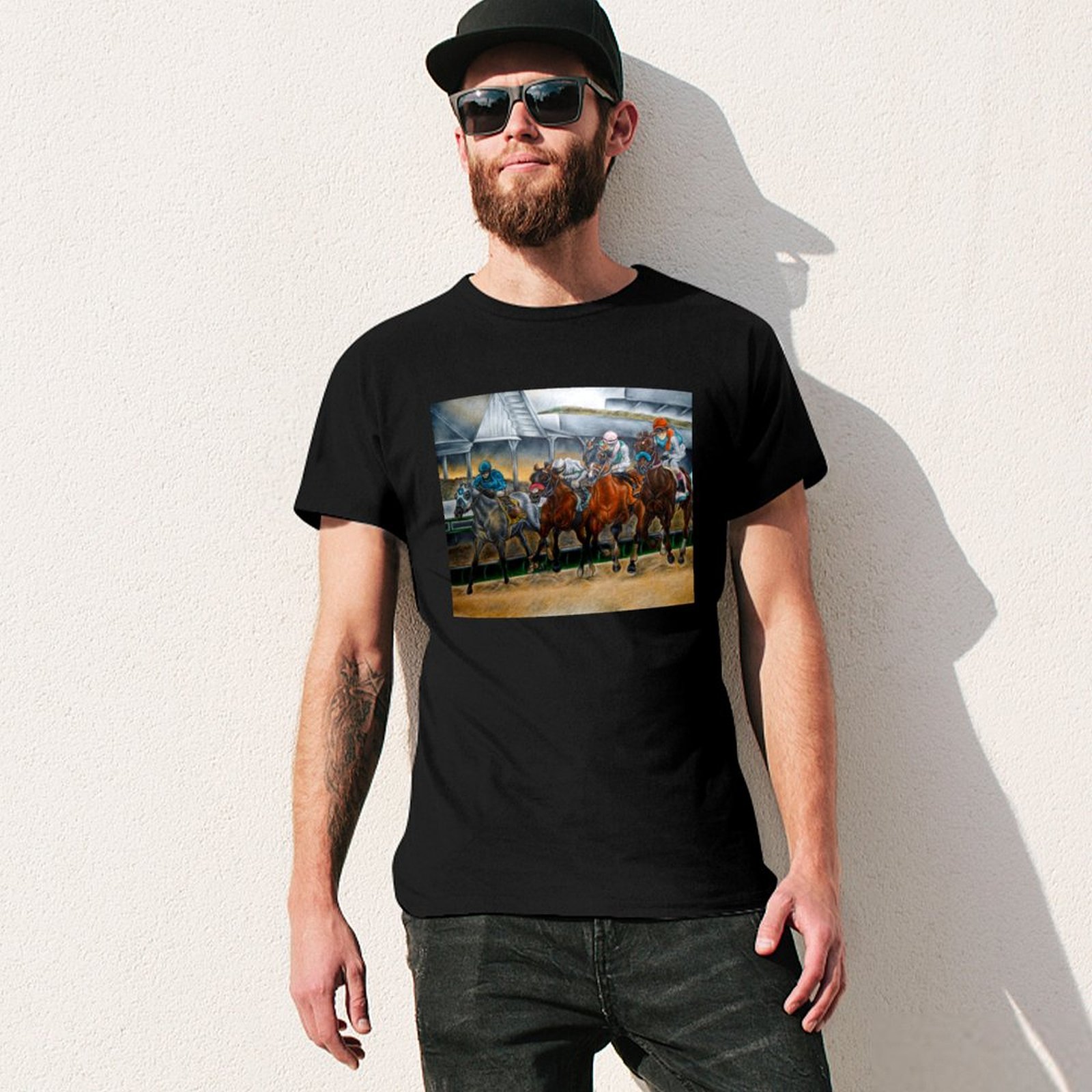 Футболка с модным принтом «Кен – обзор и цена Men'S Fashion For Kentucky Derby
