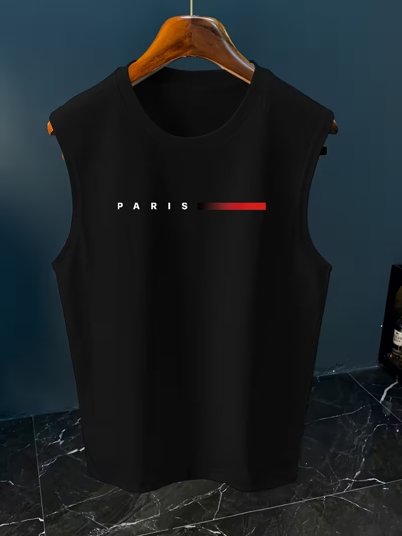 Мужская минималистичная майка  – обзор и цена Paris Fashion Men