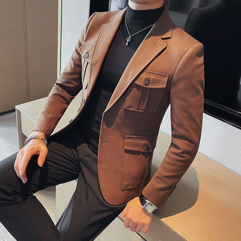 Модный легкий роскошный новый  – обзор и цена Men'S Fashion Light Jacket
