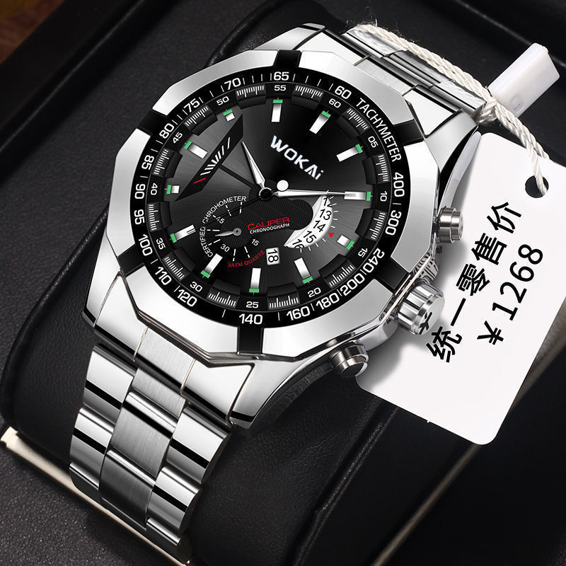 Мужские красные спортивные час – обзор и цена Men'S Fashion Quartz Watch Wokai