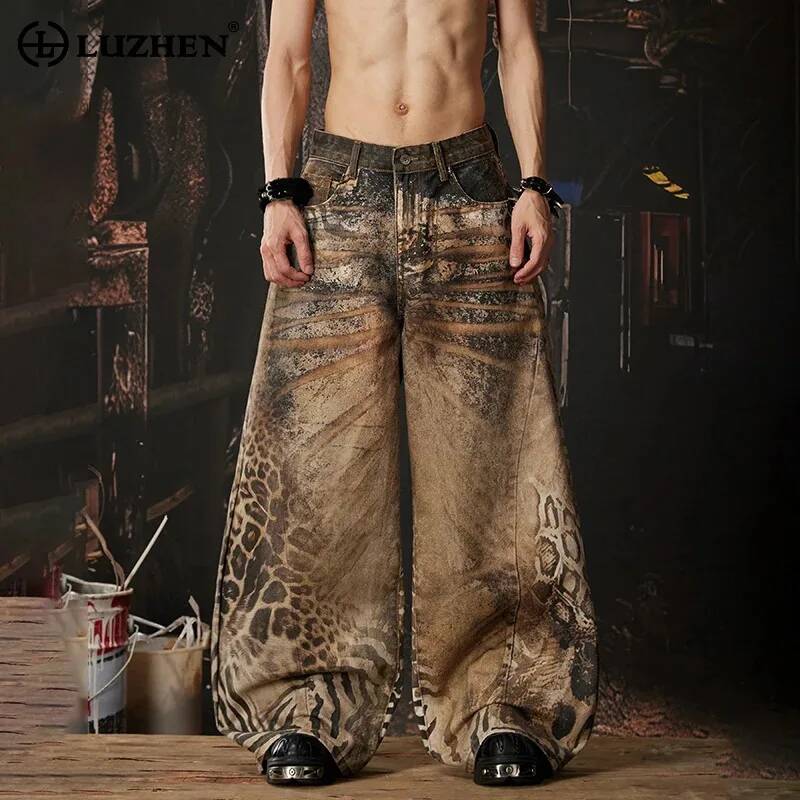 LUZHEN 2026 Новые оригинальные – обзор и цена Men'S Fashion With Baggy Jeans