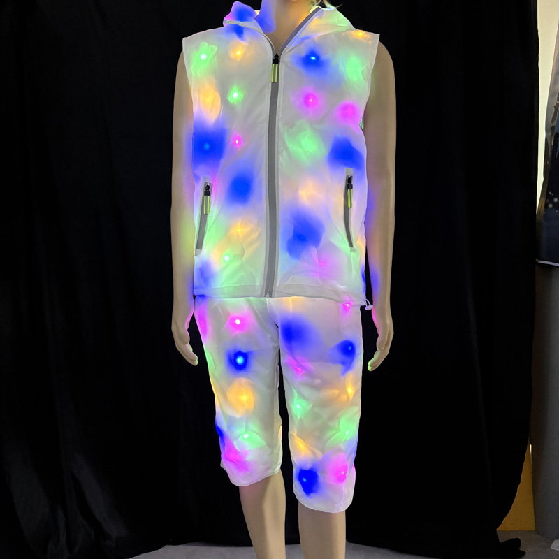 Светящийся жилет, куртка, кост – обзор и цена Men'S Fashion Light Jacket